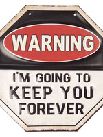 Clayre & Eef Plaque décorative 30*30 cm 6Y3492