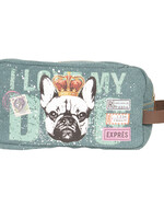 Clayre & Eef Trousse de toilette chien 23*14*2 cm FAP0219