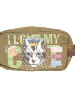 Clayre & Eef Trousse de toilette chat 23*14*2 cm FAP0220