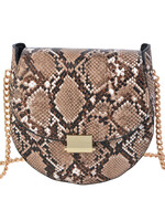 Clayre & Eef Tas 17*18 cm bruin JZBG0191CH