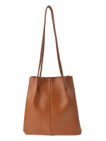 Clayre & Eef Tas 24*25 cm bruin JZBG0194CH