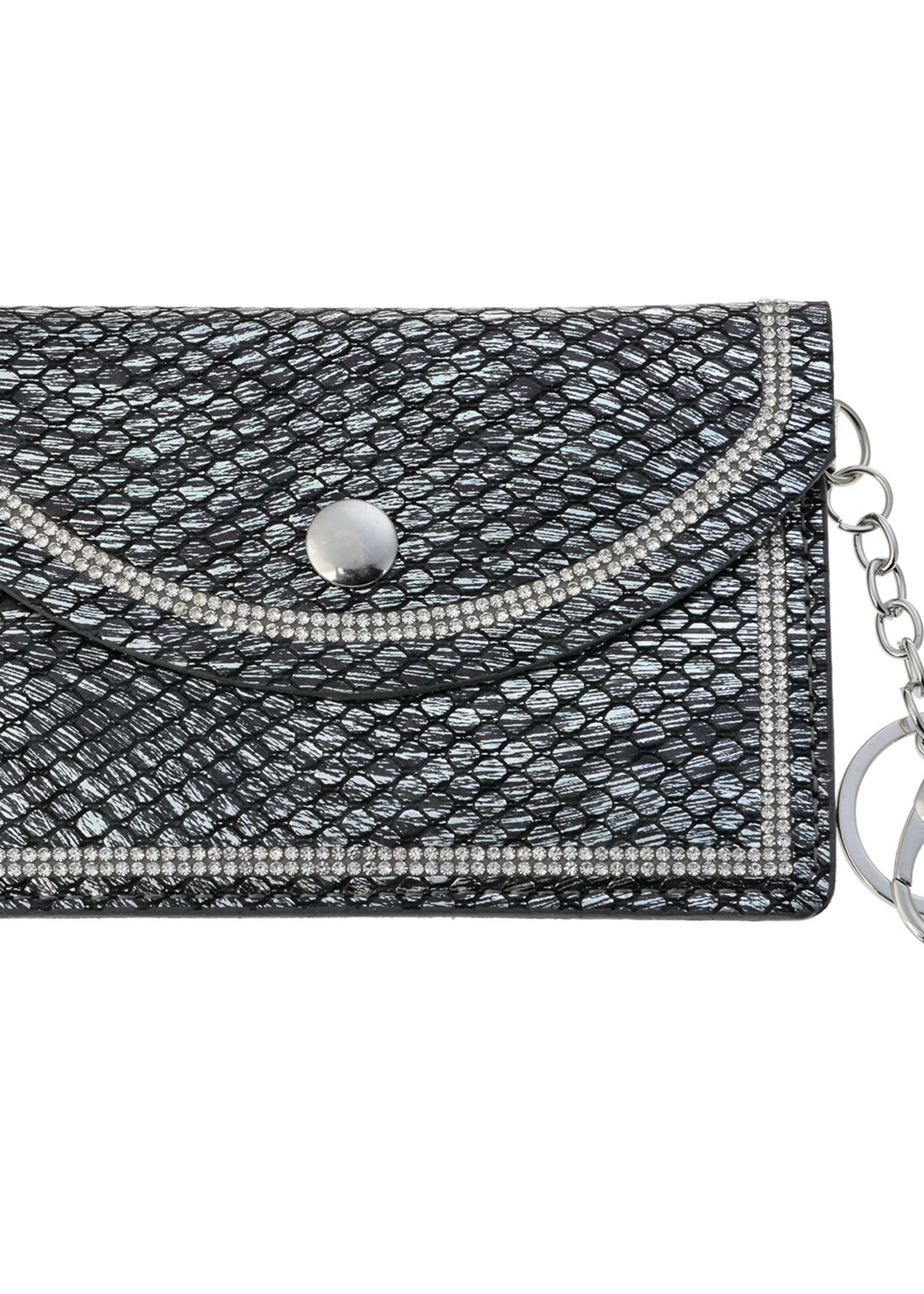 Clayre & Eef Etui à clés 9*13 cm noir JZKW0023Z