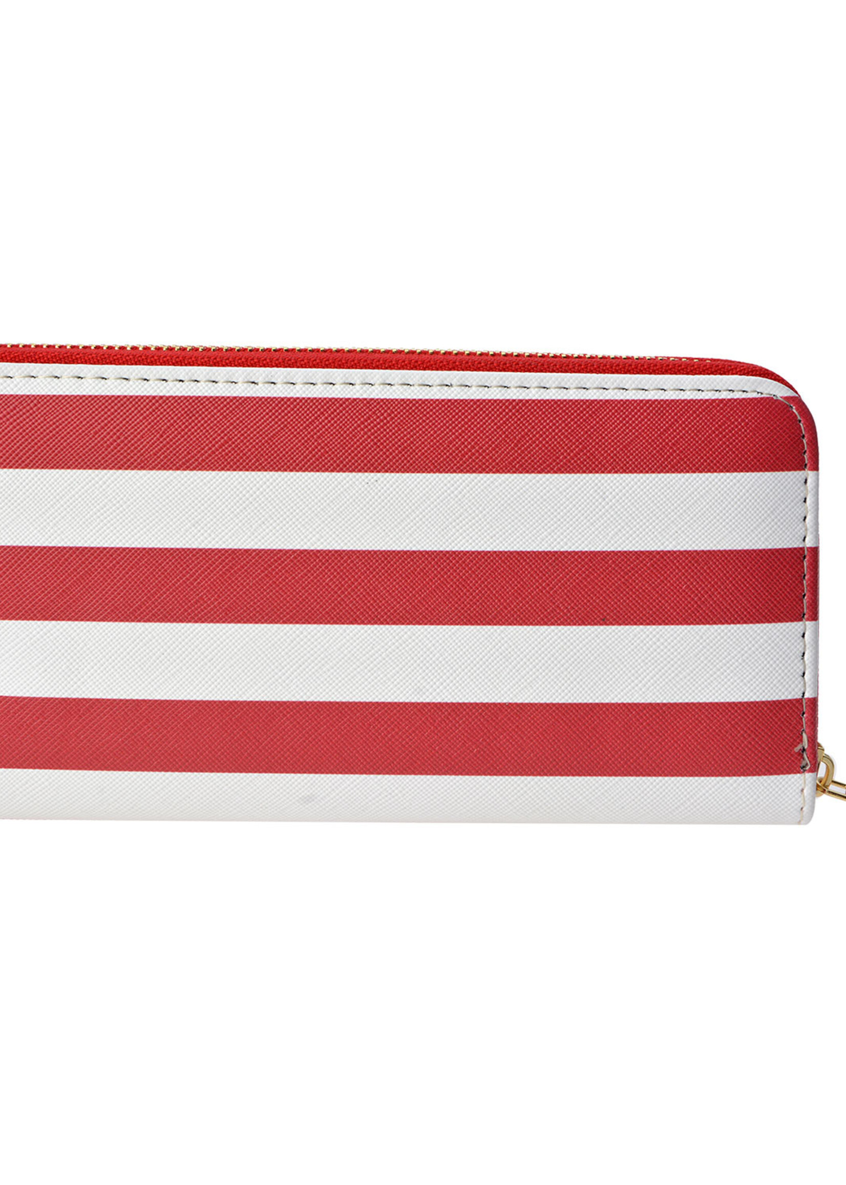 Clayre & Eef Portemonnee 19*10 cm rood JZWA0072R