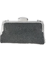 Clayre & Eef Tas 23*13 cm zwart MLBAG0360Z