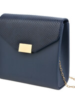 Clayre & Eef Sac 16*16 cm bleu MLBAG0363