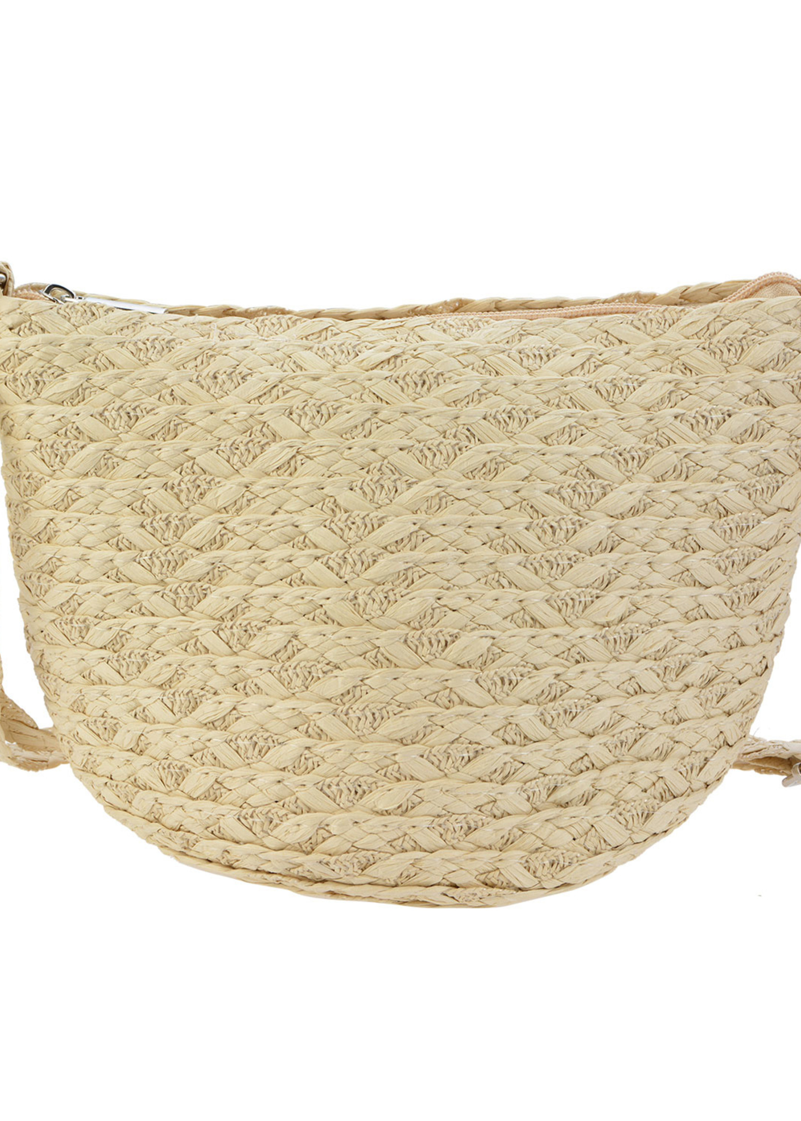 Clayre & Eef Sac 23*17 cm naturelle MLBAG0376