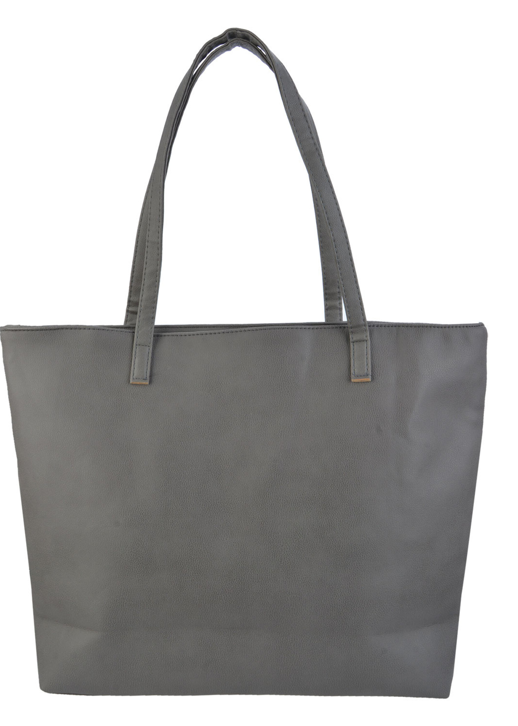 Clayre & Eef Tas 48*36 cm grijs MLBAG0389