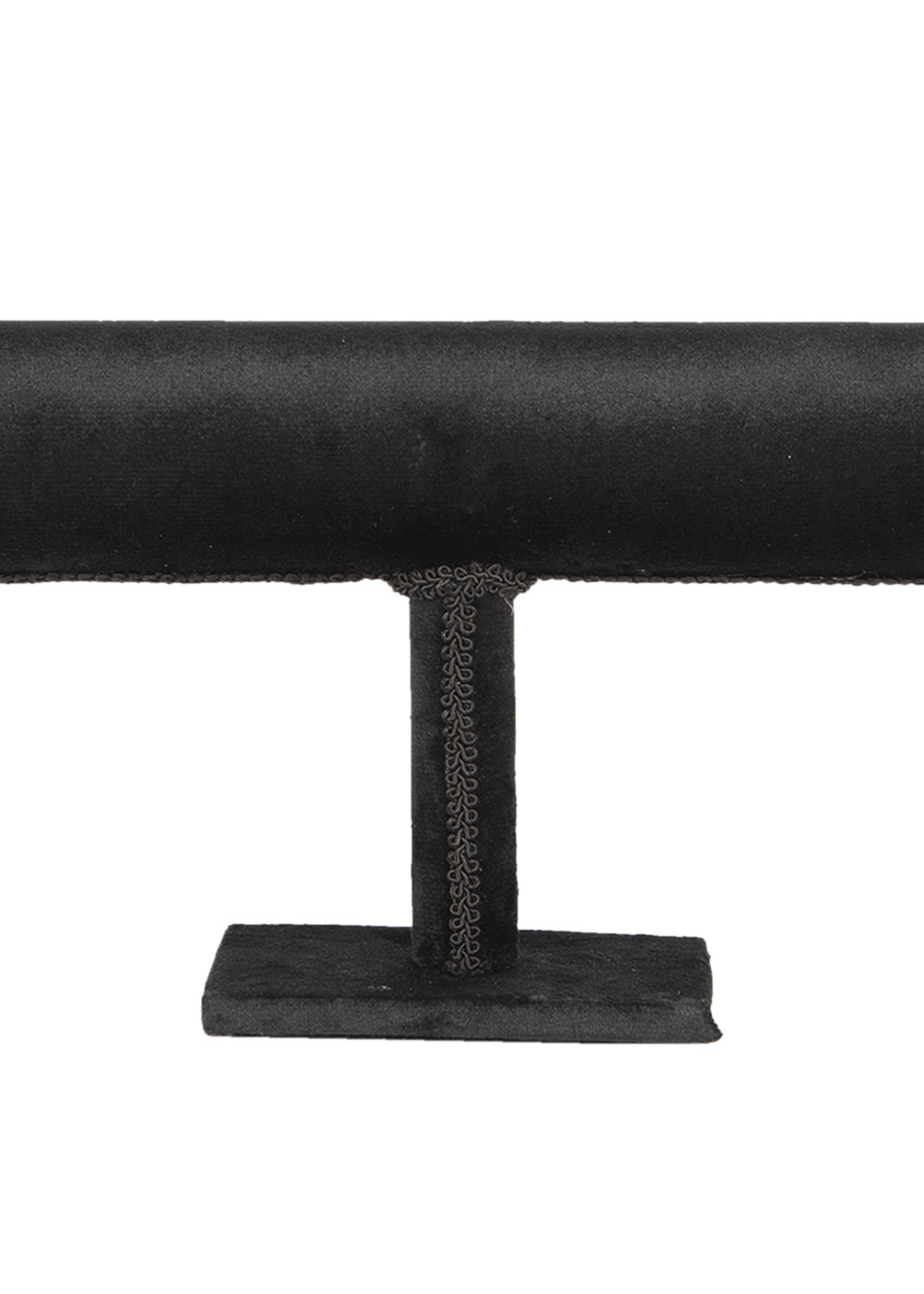 Clayre & Eef Présentoir bijoux noir 23*7*14 cm MLDS0052Z