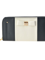 Clayre & Eef Porte-monnaie 19*10 cm noir MLPU0283Z