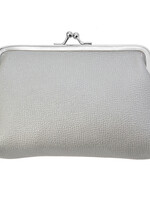 Clayre & Eef Porte-monnaie 13 cm couleur argentée MLPU0303