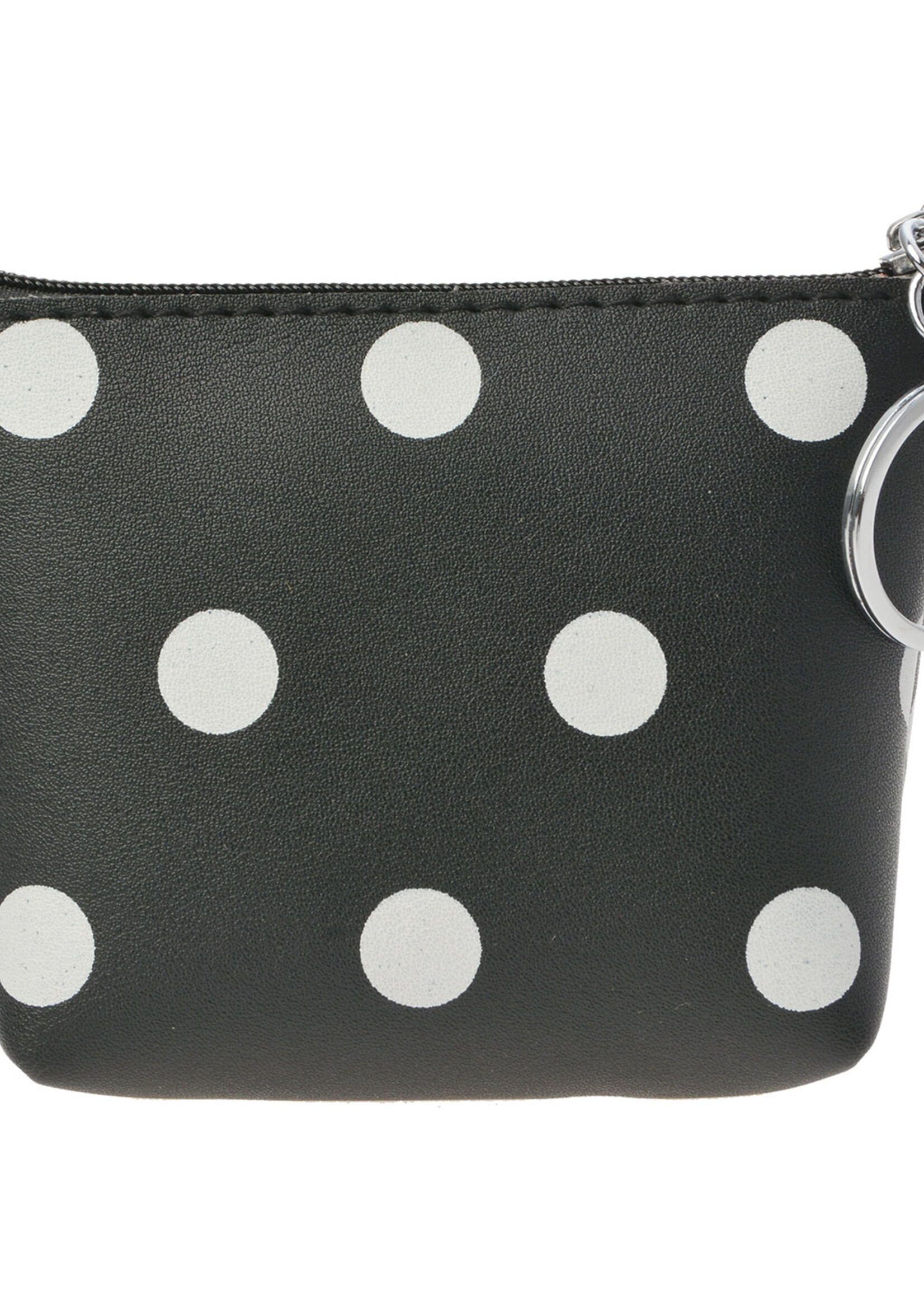 Clayre & Eef Porte-monnaie noir MLPU0306Z