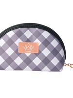 Clayre & Eef Trousse de toilette 19*10 cm noir/blanc MLTT0055