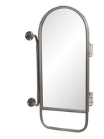 Clayre & Eef Miroir avec paniers 40*14*62 cm 52S167