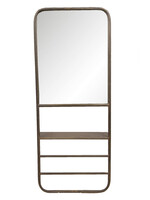 Clayre & Eef Spiegel met schap 40*14*100 cm 52S170