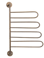 Clayre & Eef Handdoekhouder draaibaar met muurbevestiging 46*8*70 cm 5Y0639