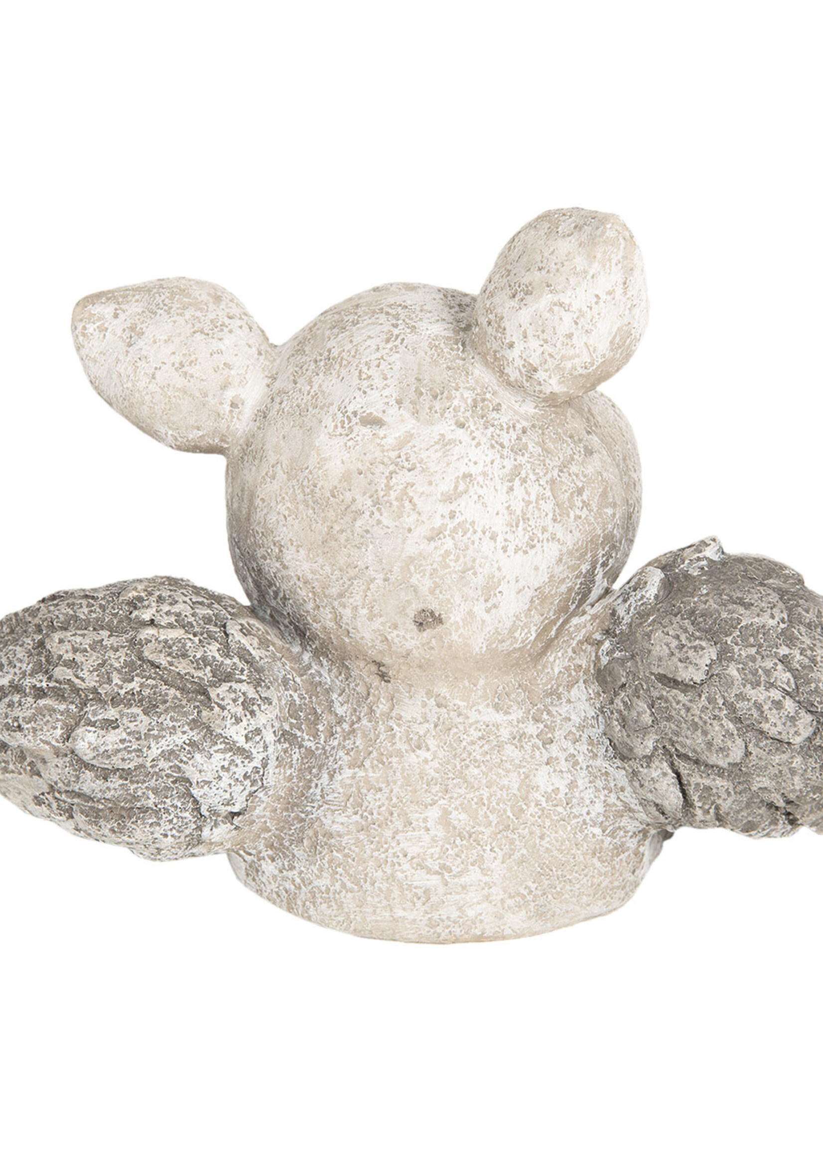 Clayre & Eef Décoration cochon avec des ailes 21*11*15 cm 6PR2657