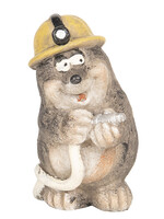 Clayre & Eef Decoratie mol 8*7*12 cm 6PR2662