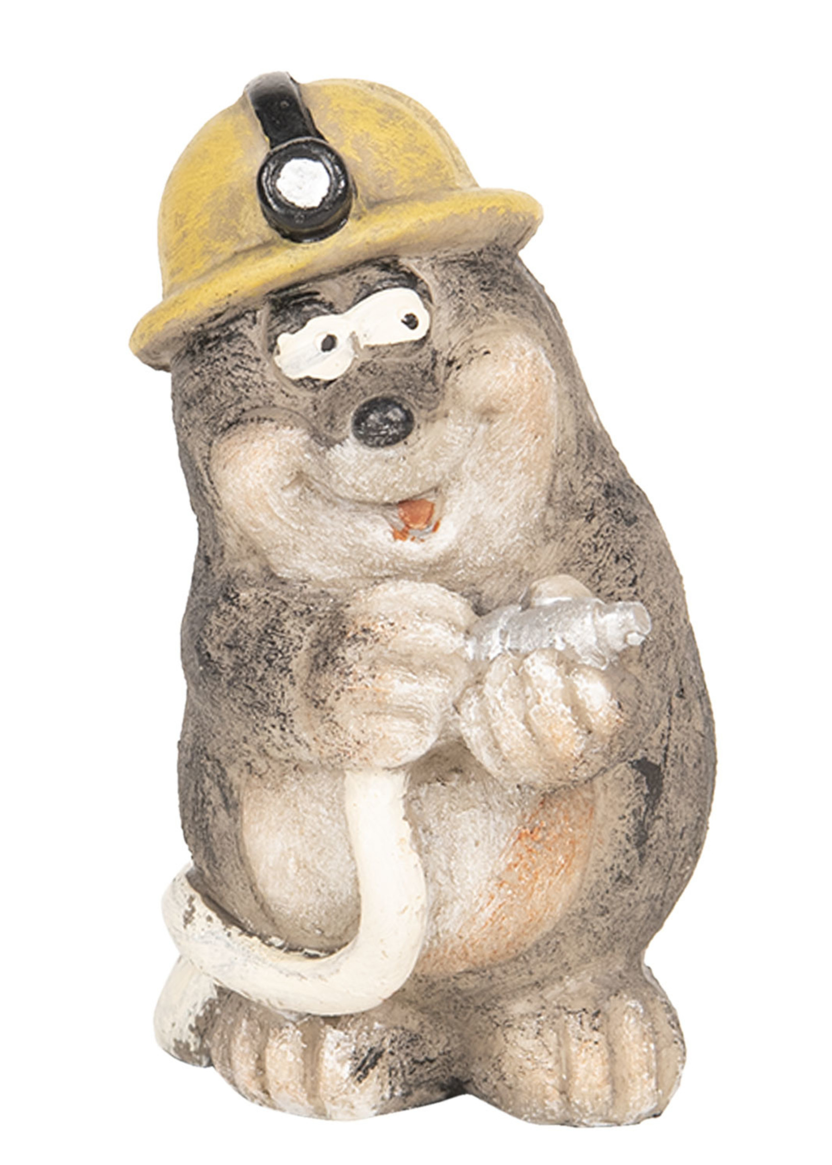 Clayre & Eef Decoratie mol 8*7*12 cm 6PR2662