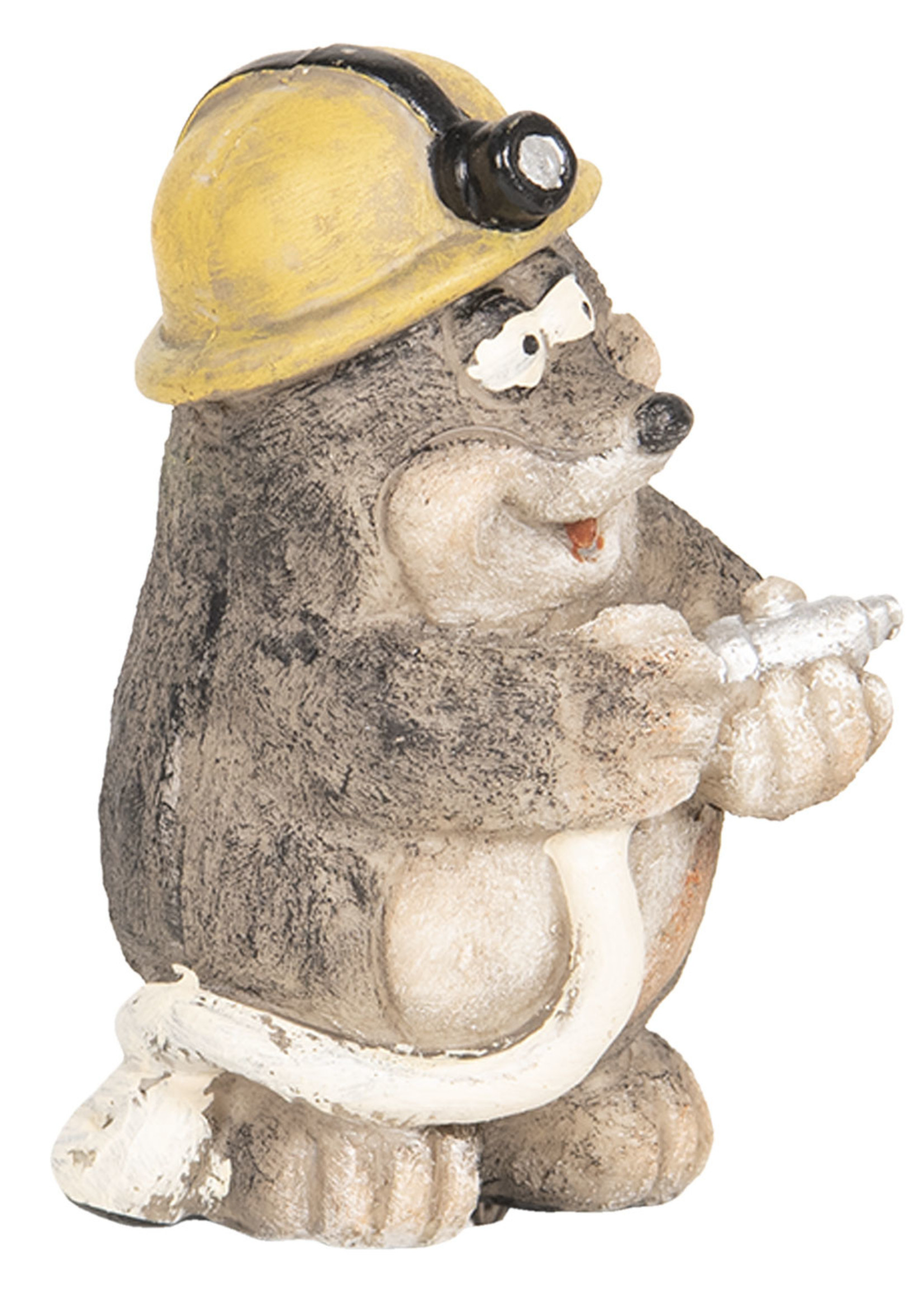 Clayre & Eef Decoratie mol 8*7*12 cm 6PR2662