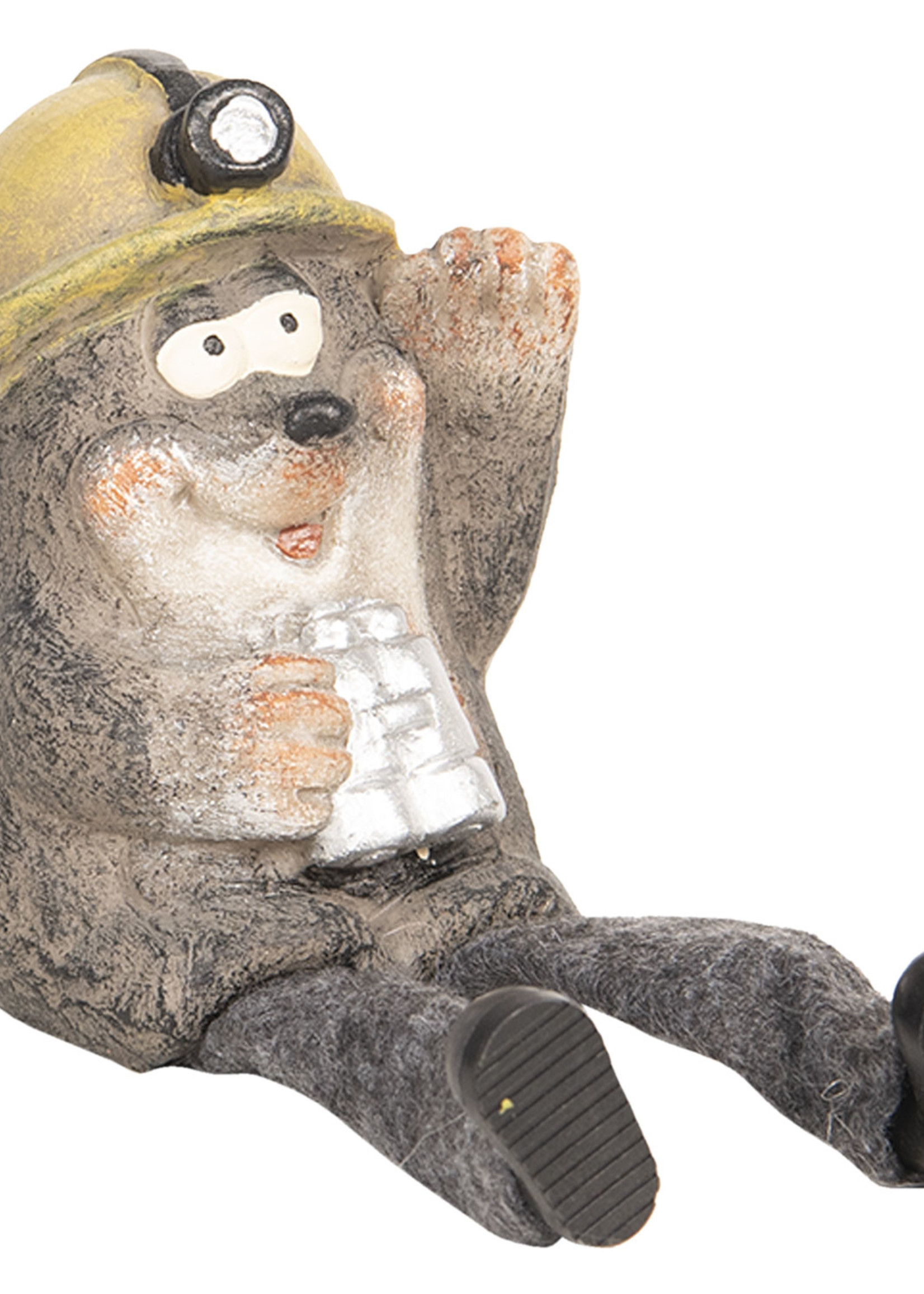 Clayre & Eef Decoratie mol 7*7*10 cm 6PR2663