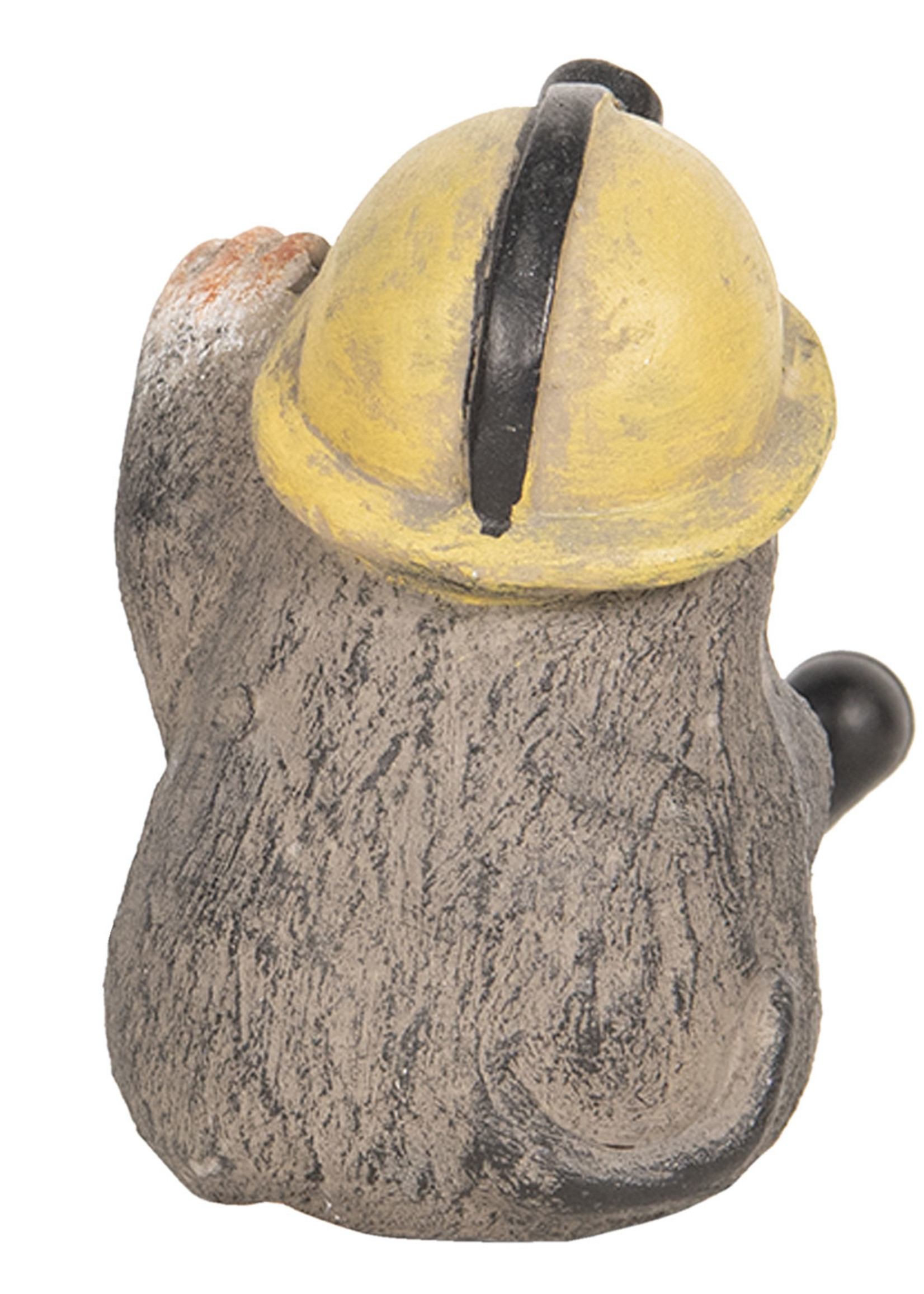 Clayre & Eef Décoration taupe 7*7*10 cm 6PR2663