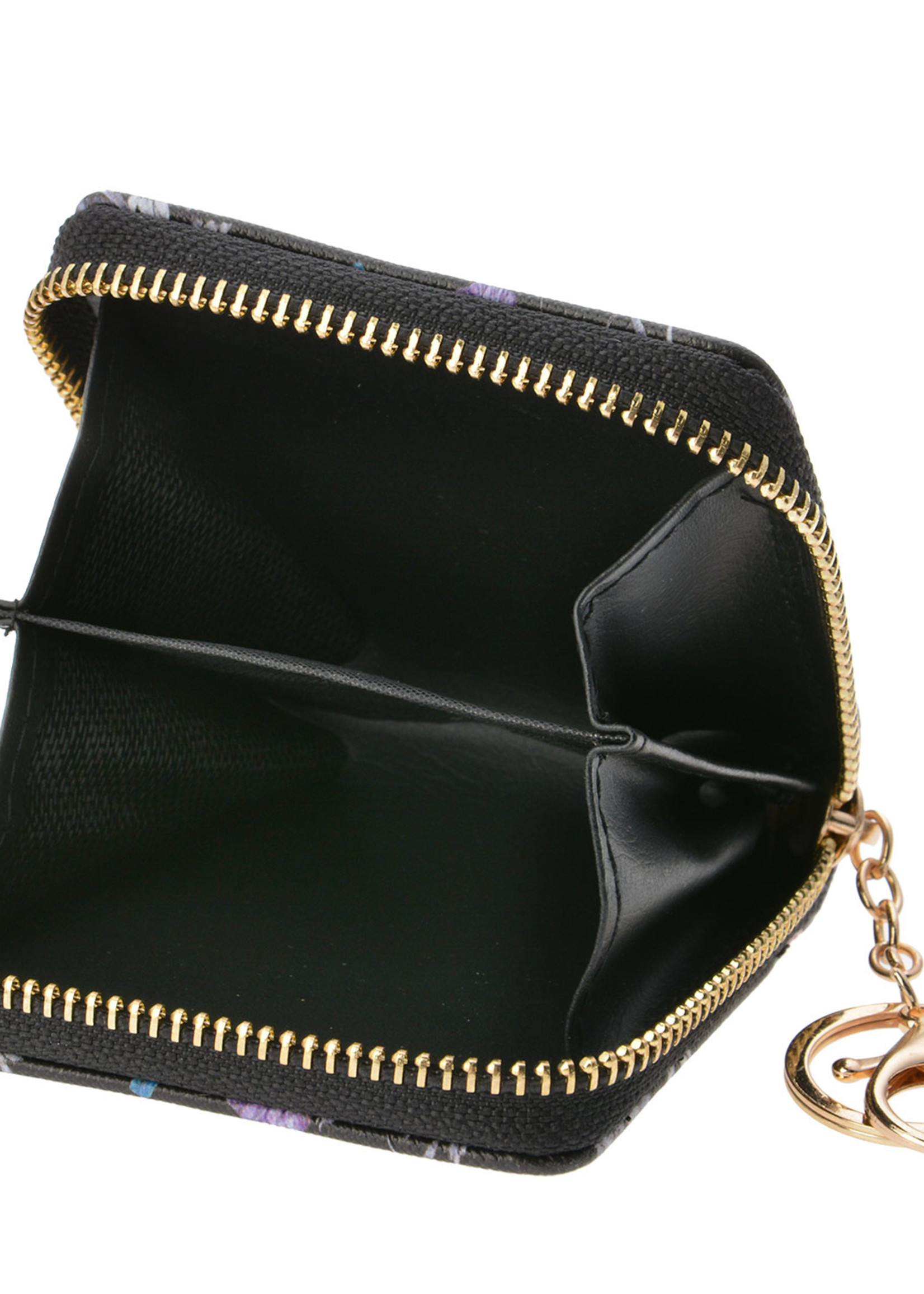 Clayre & Eef Portemonnee 10*10 cm meerkleurig MLSBS0043-28