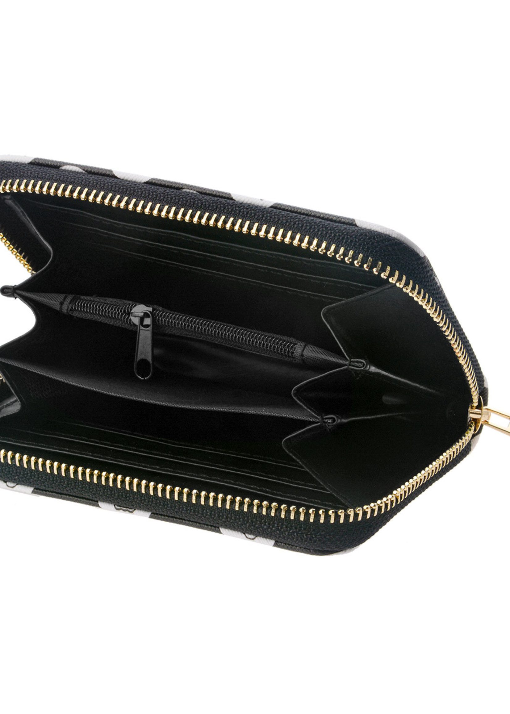 Clayre & Eef Portemonnee  10*15 cm meerkleurig MLSBS0044-29