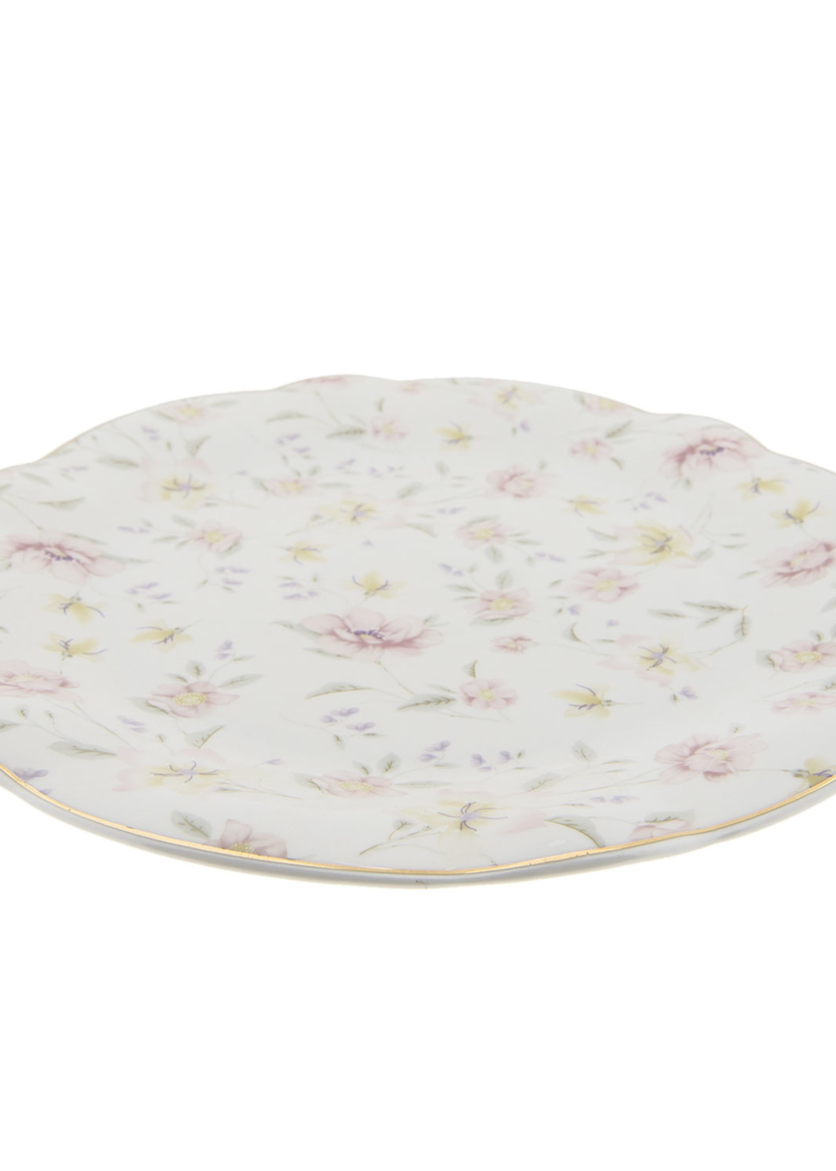 Clayre & Eef Grande assiette Ø 26*2 cm TWFFP