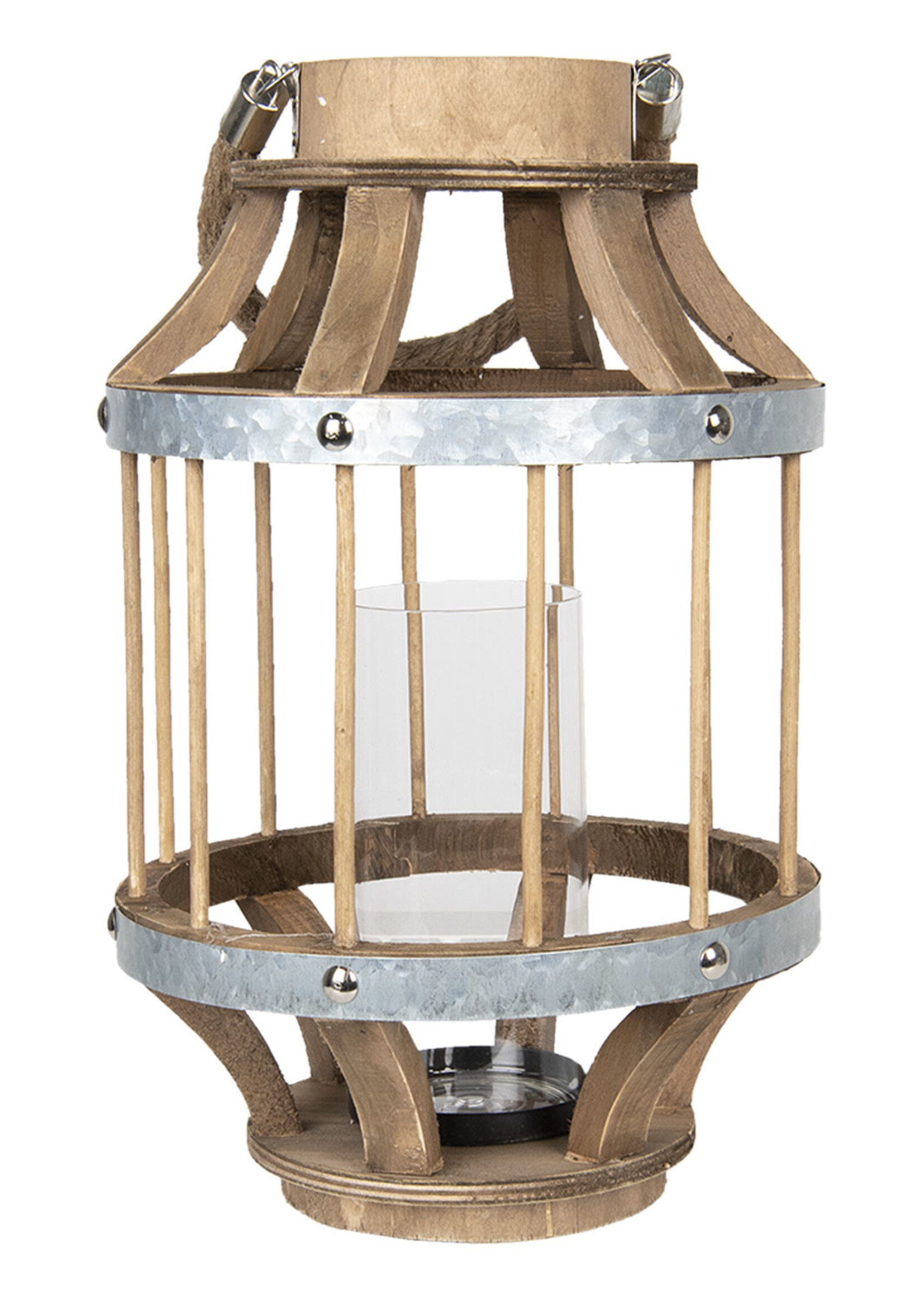 Clayre & Eef Windlicht Ø 22*35 cm 6H1733S