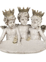 Clayre & Eef Décoration anges 15*12*13 cm 6PR2783