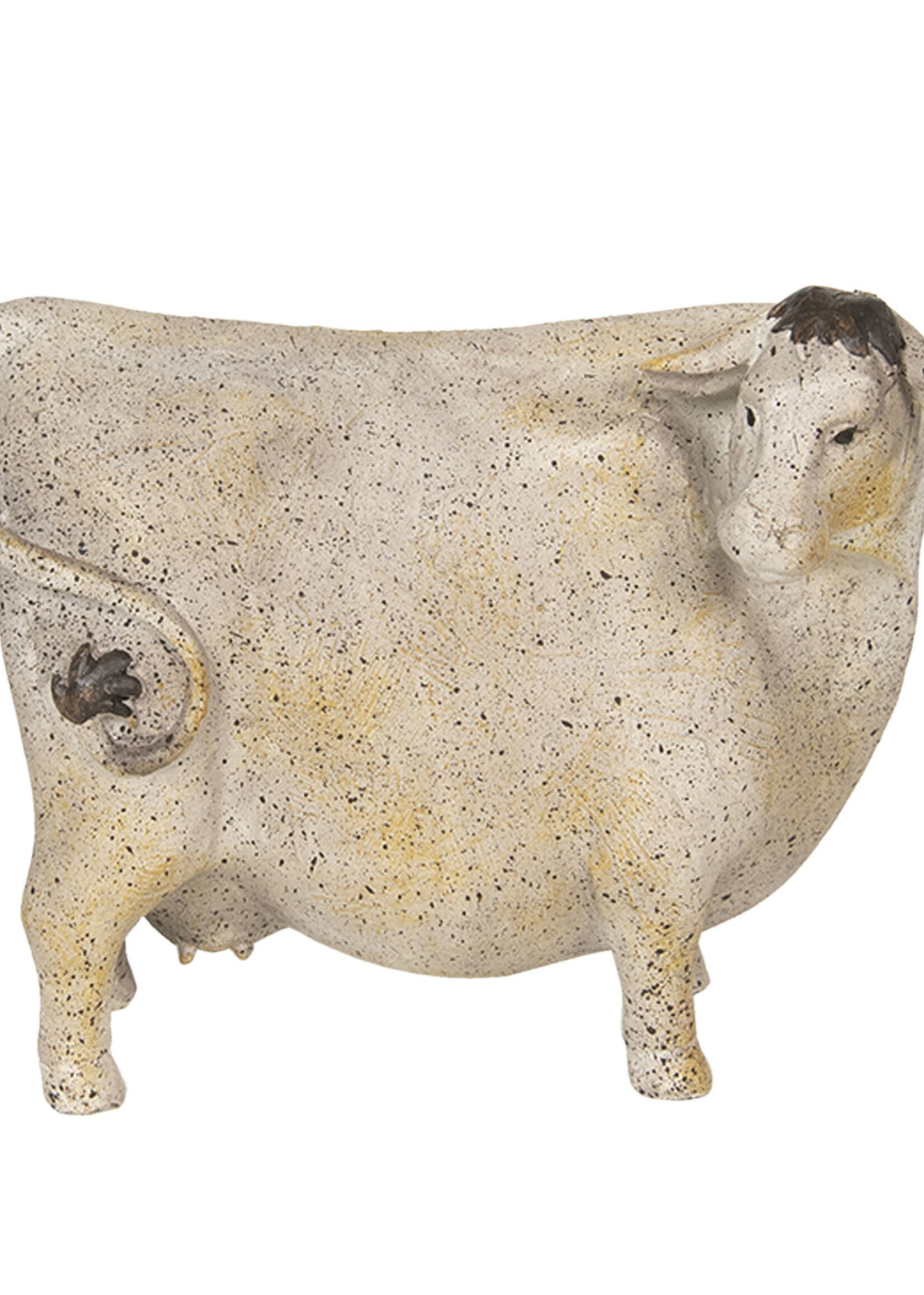 Clayre & Eef Decoratie koe 27*15*22 cm 6PR2851