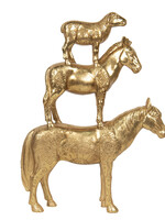 Clayre & Eef Décoration animaux 30*8*40 cm 6PR2854