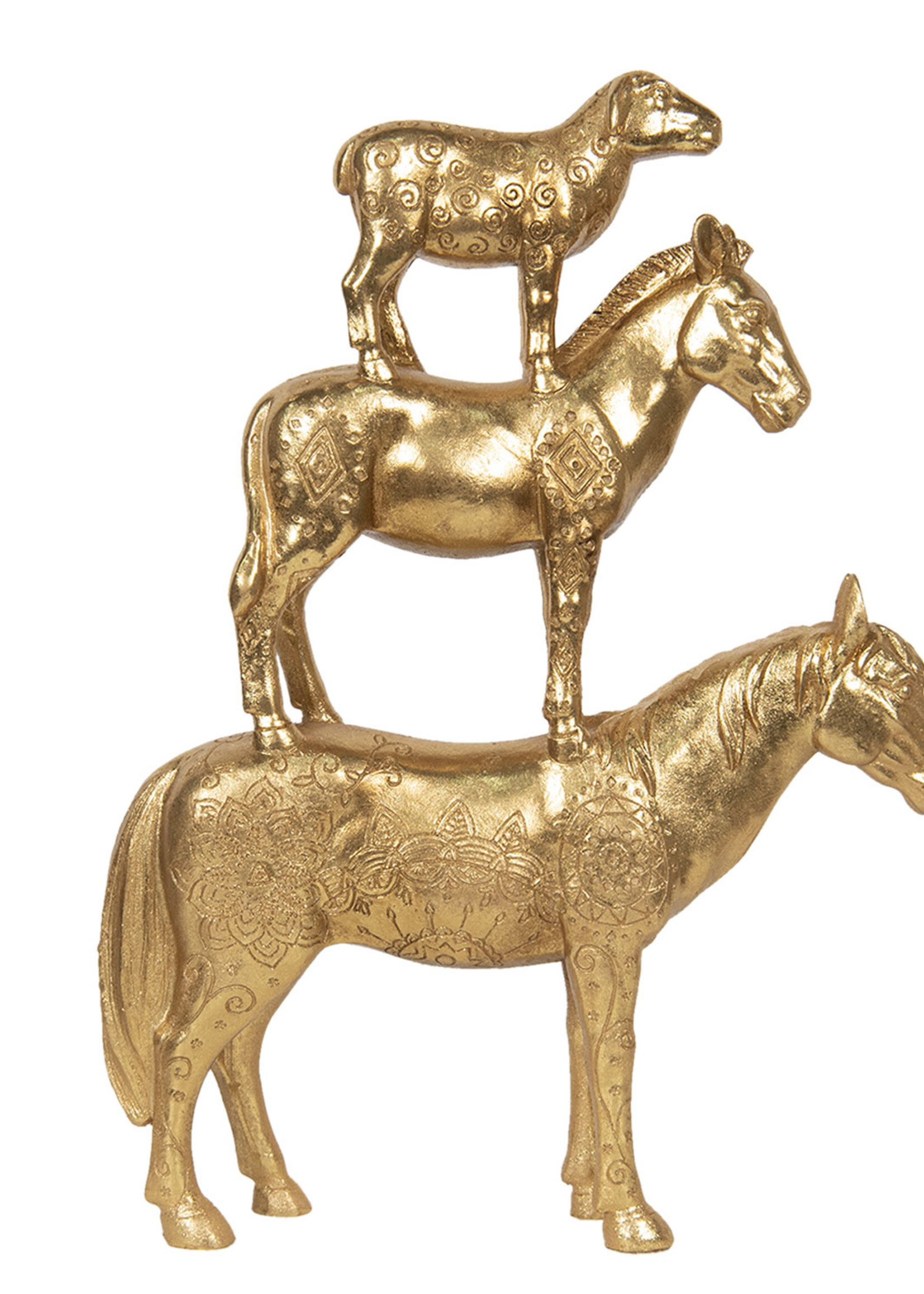 Clayre & Eef Décoration animaux 30*8*40 cm 6PR2854