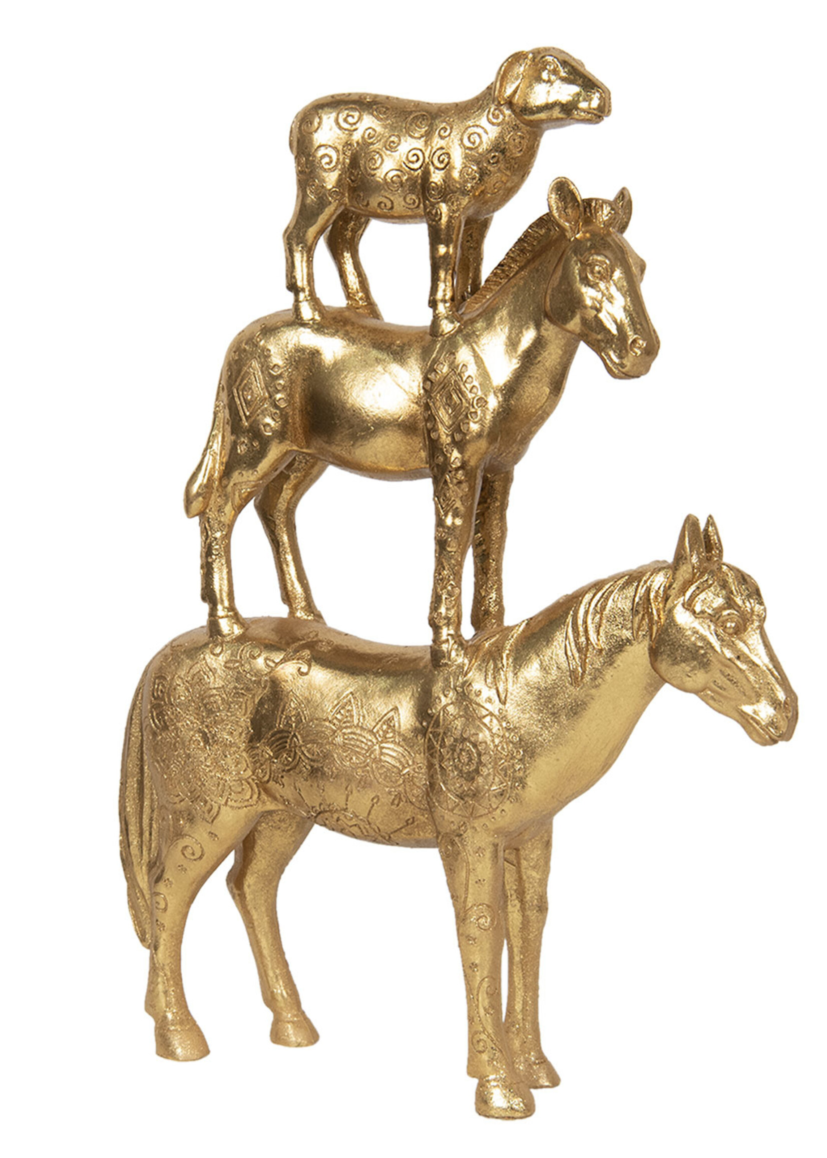 Clayre & Eef Décoration animaux 30*8*40 cm 6PR2854