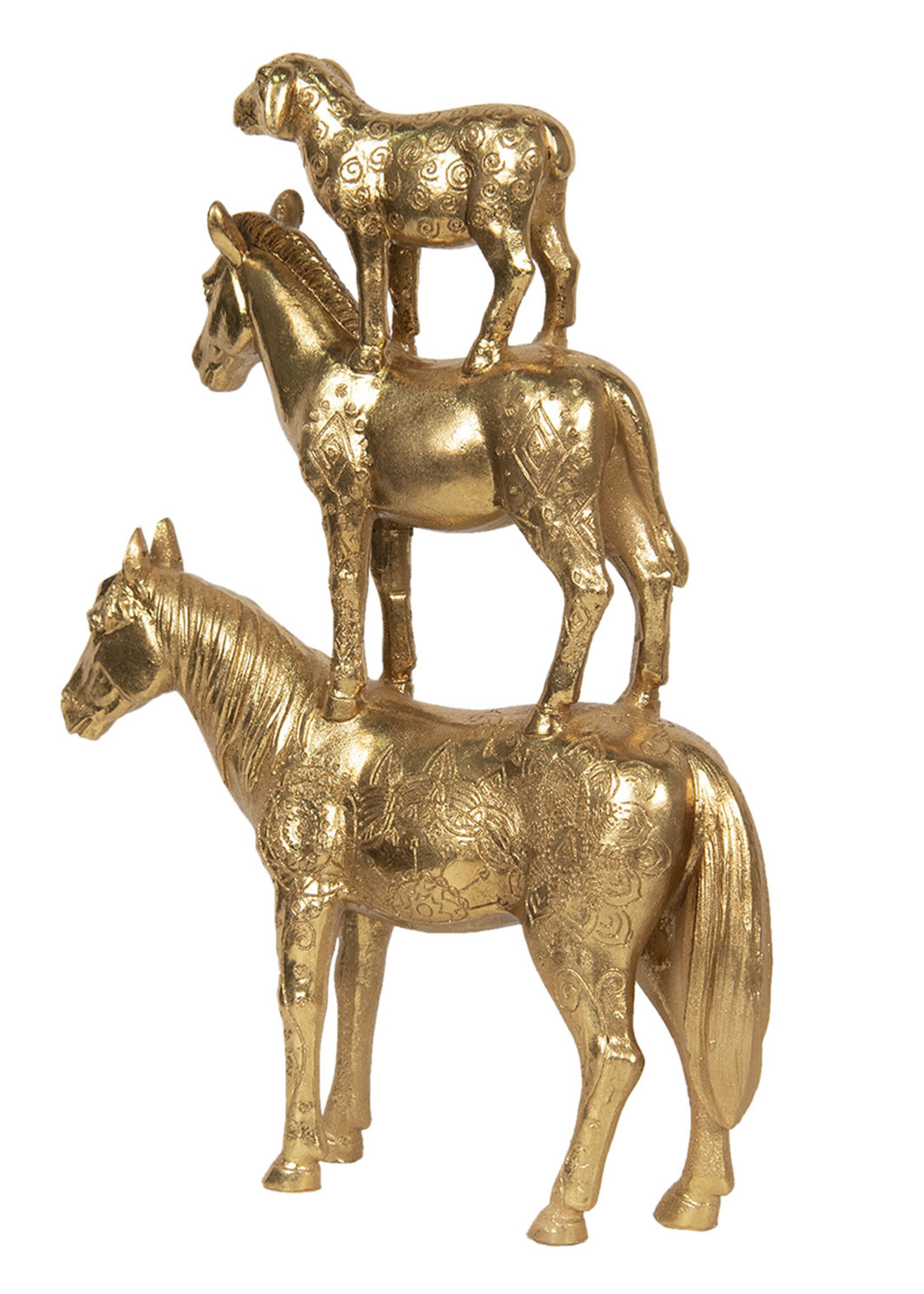 Clayre & Eef Décoration animaux 30*8*40 cm 6PR2854