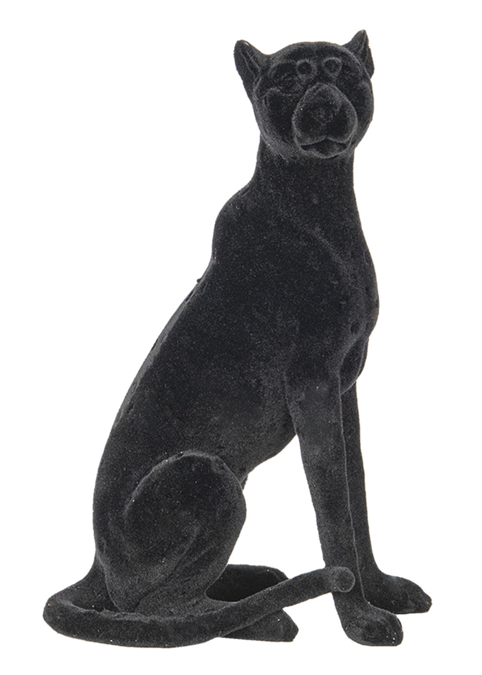 Clayre & Eef Décoration léopard 13*8*21 cm 6PR2856