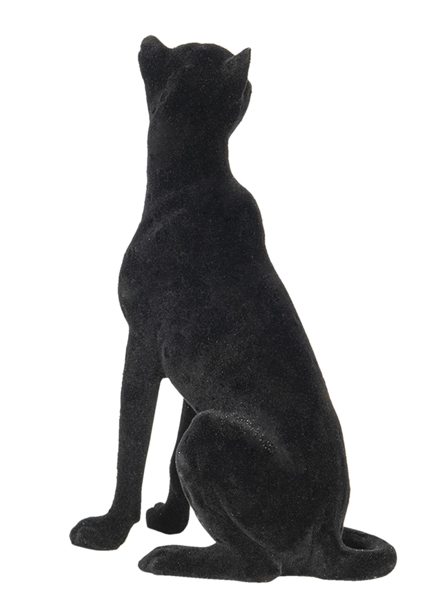 Clayre & Eef Decoratie luipaard 13*8*21 cm 6PR2856