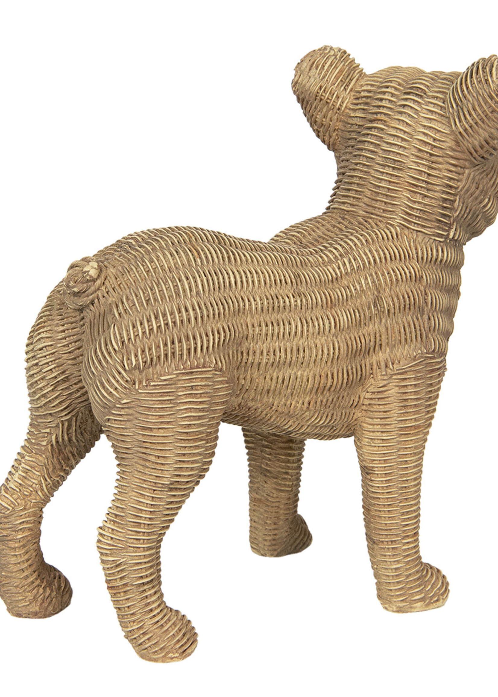 Clayre & Eef Décoration chien 31*16*30 cm 6PR2925