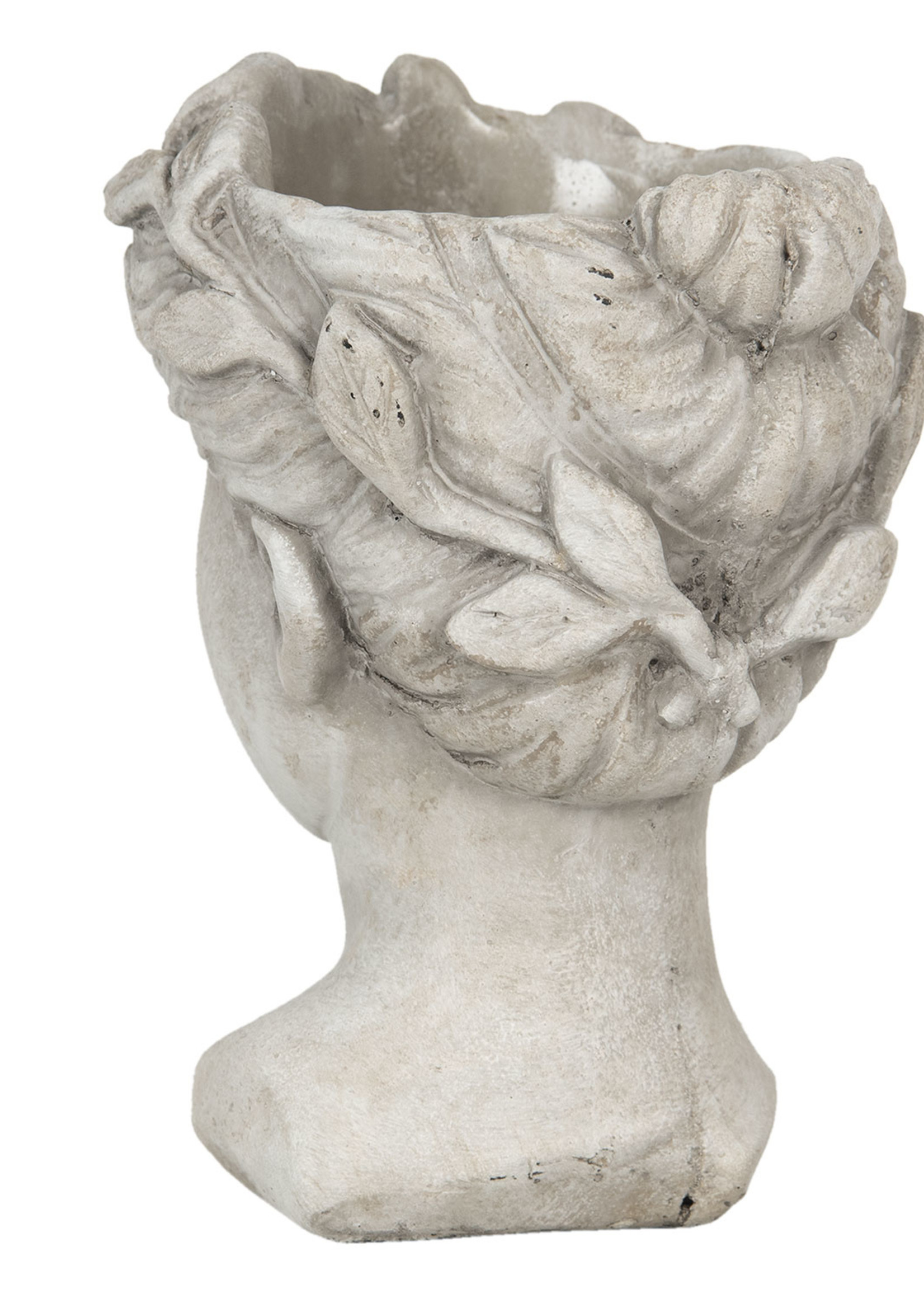 Clayre & Eef Pot de fleur madame 12*11*16 cm 6TE0291S