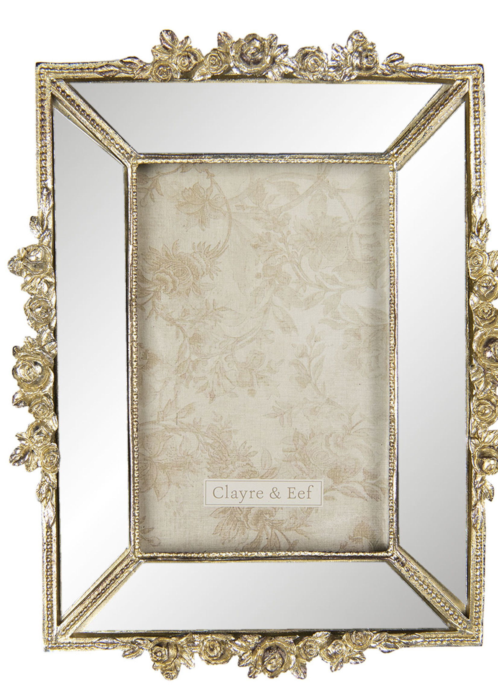 Clayre & Eef Cadre photo 18*2*23 cm / 10*15 cm 2F0704