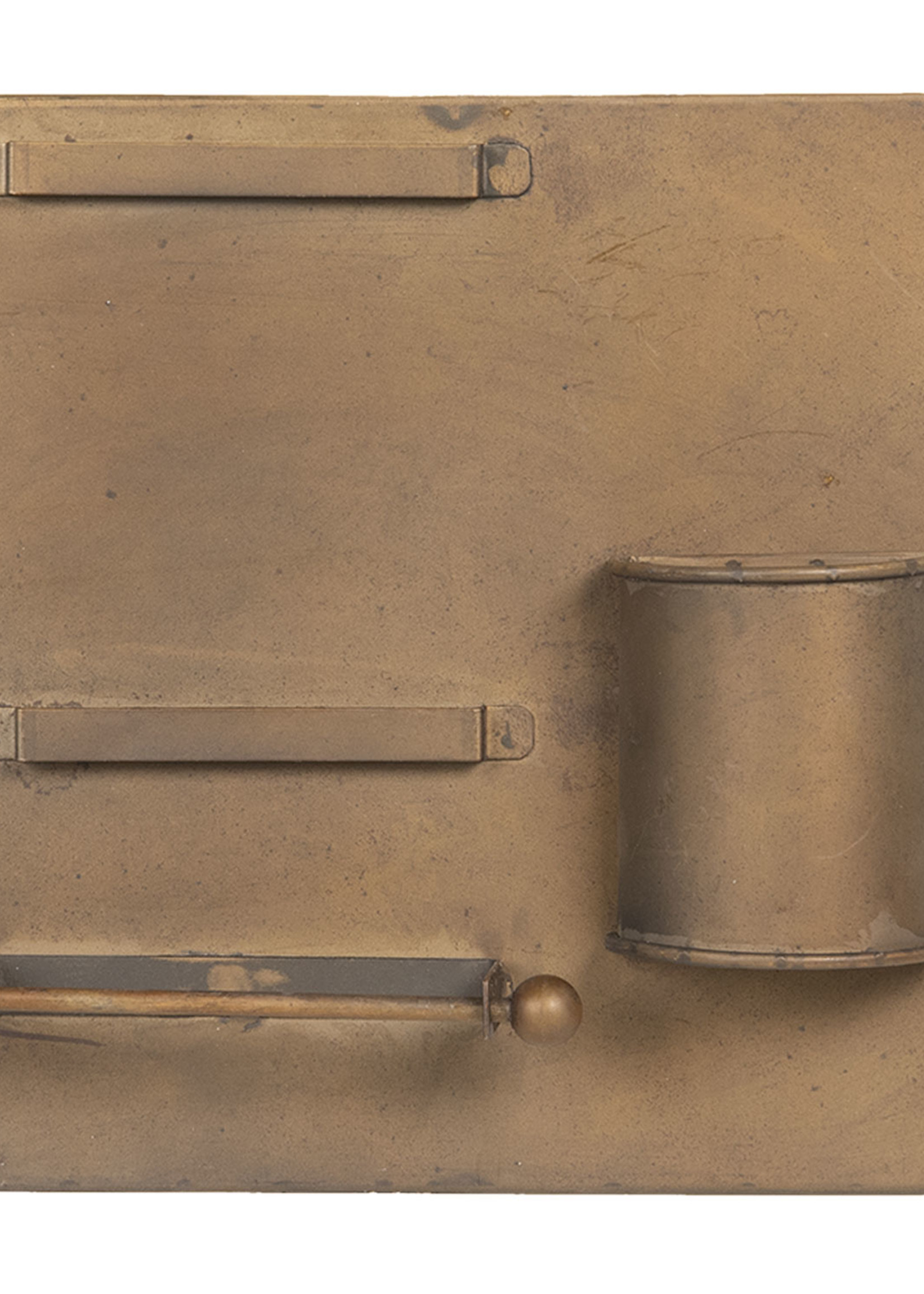 Clayre & Eef Étagère murale 30*5*28 cm 6Y3401