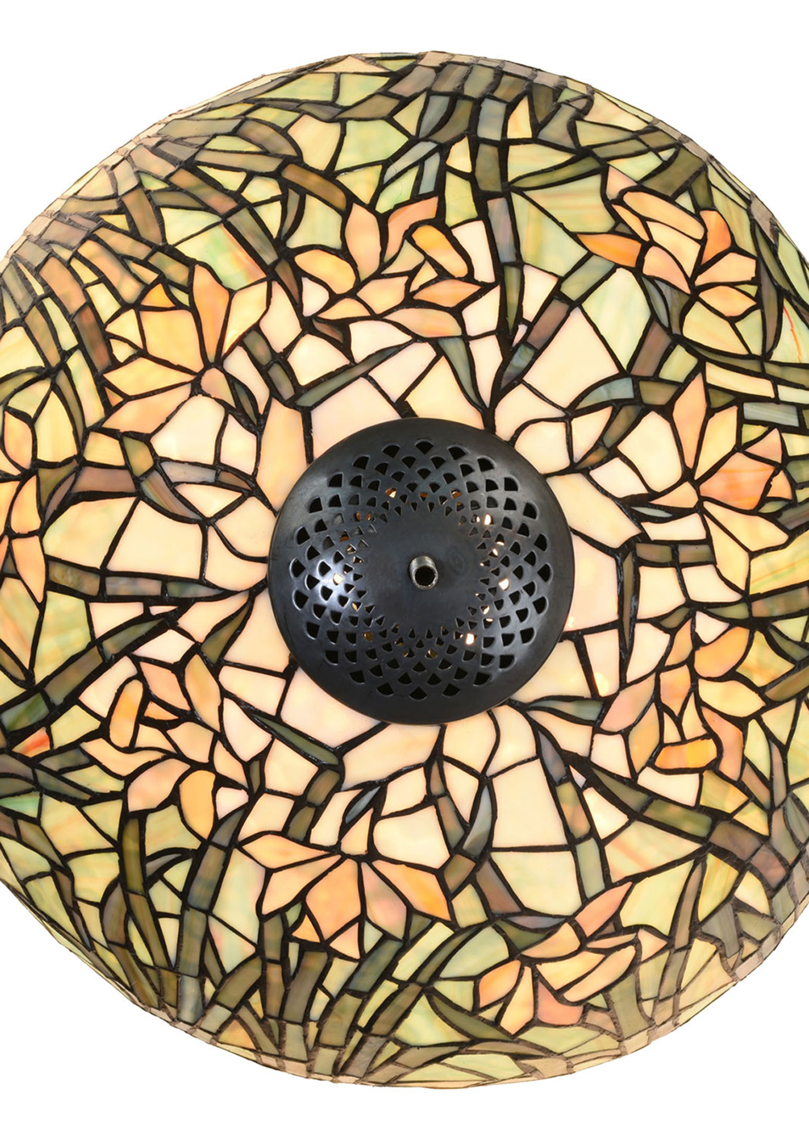 Clayre & Eef Tafellamp Tiffany Ø 40*60 cm E27/max 3*60W 5LL-6037