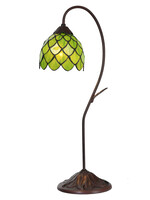 Clayre & Eef Lampe de table Tiffany Ø 28*60 cm E14/max 1*40W 5LL-6045