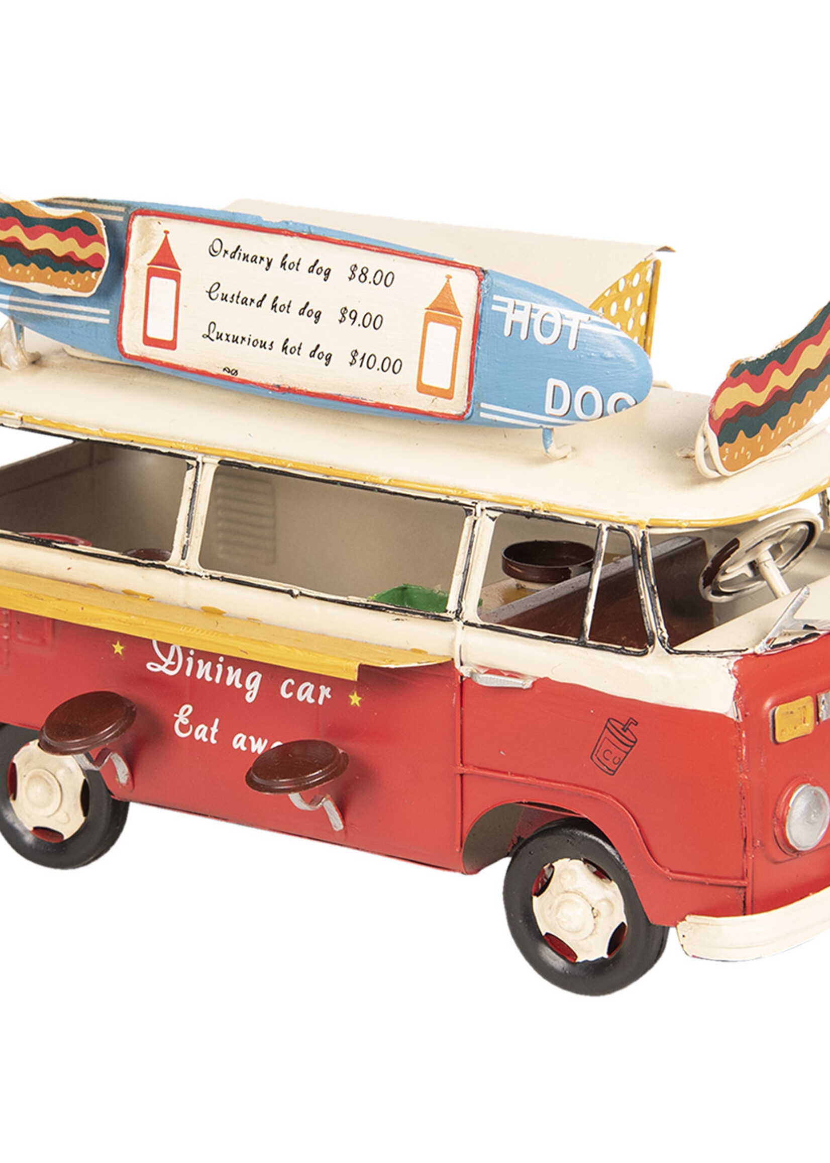 Clayre & Eef VW bus modèle sous licencié 25*14*16 cm 6Y3434