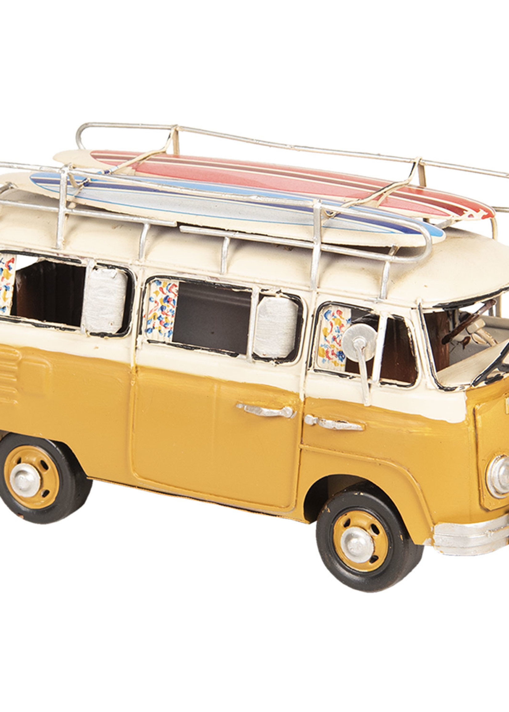 Clayre & Eef VW bus modèle sous licencié 20*10*11 cm 6Y3435