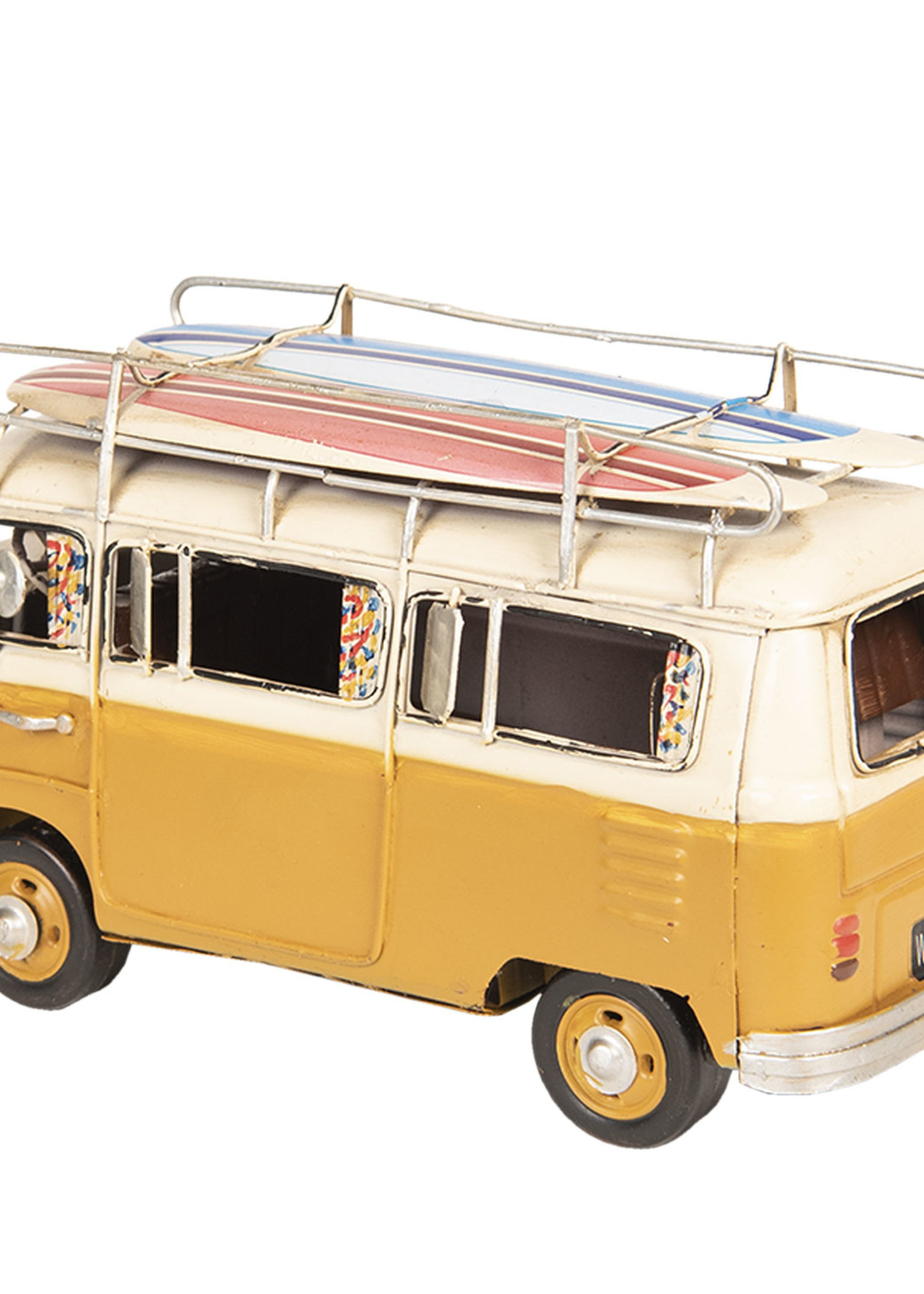 Clayre & Eef VW bus modèle sous licencié 20*10*11 cm 6Y3435