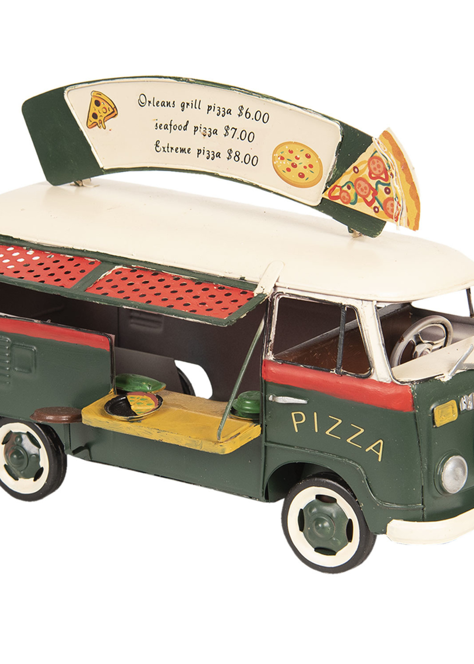 Clayre & Eef VW bus model licentie 25*14*18 cm 6Y3439