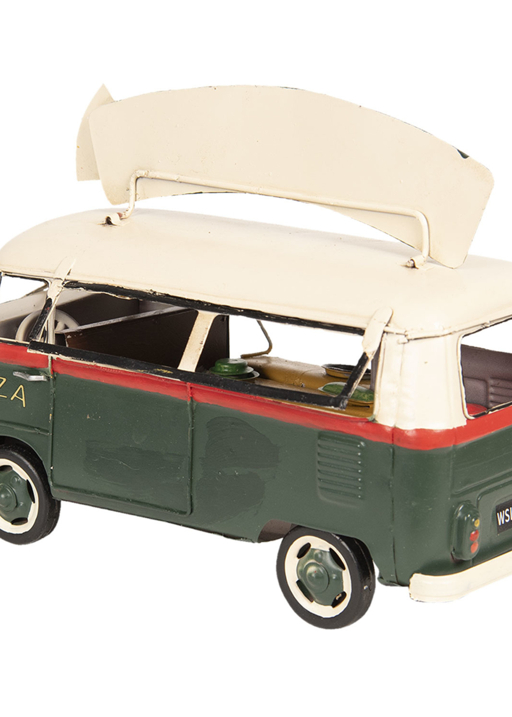 Clayre & Eef VW bus model licentie 25*14*18 cm 6Y3439