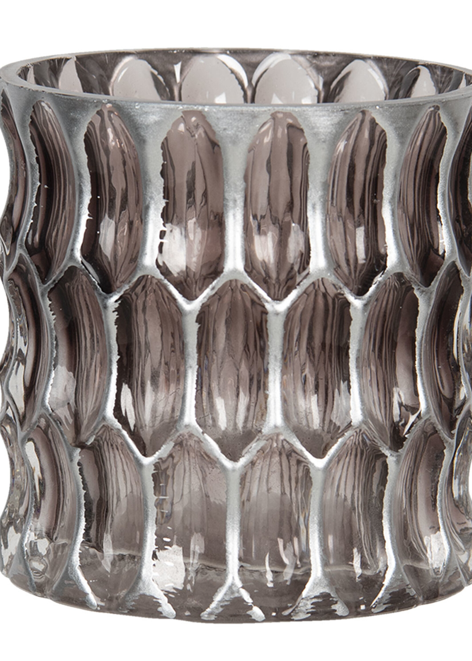 Clayre & Eef Waxinelichthouder Ø 10*10 cm 6GL2913S