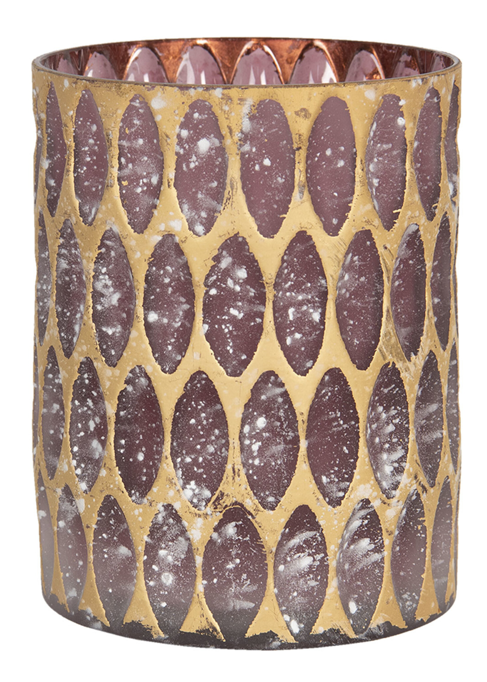 Clayre & Eef Waxinelichthouder Ø 11*15 cm 6GL2915M